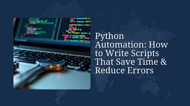 Python Automation: How to Write Scripts That Save Time & Reduce Errors